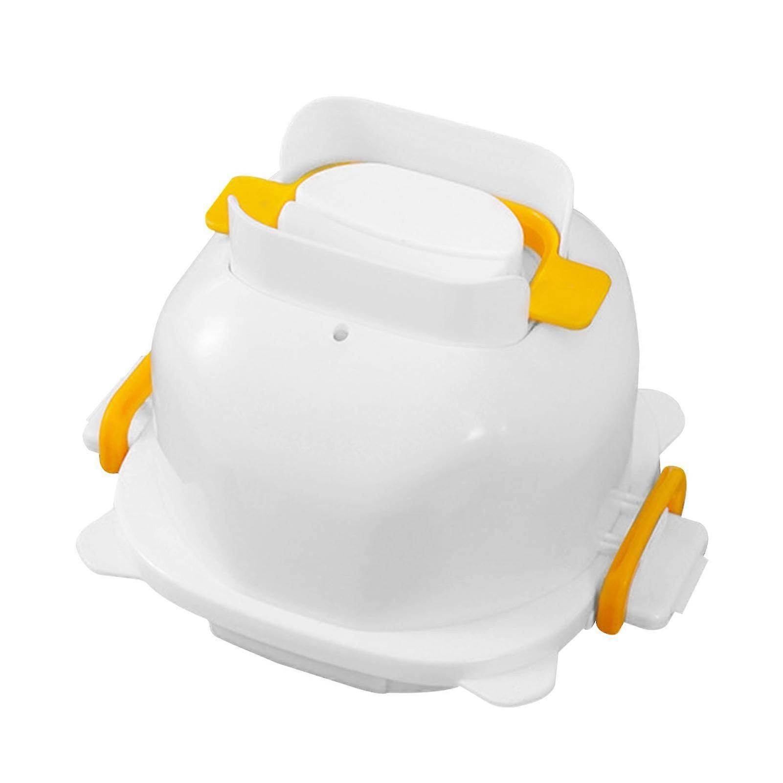 Microwave Egg Cooker 4 Egg Capacity Quick 8Minute Egg Boiler with BuiltIn Cutter for Breakfast