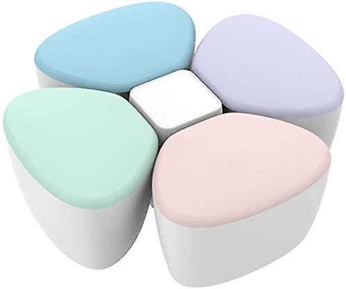 Morsmelkerstatning Dispenser Container Barnas Portable PP Box Fire Grid Storage Flower-formet