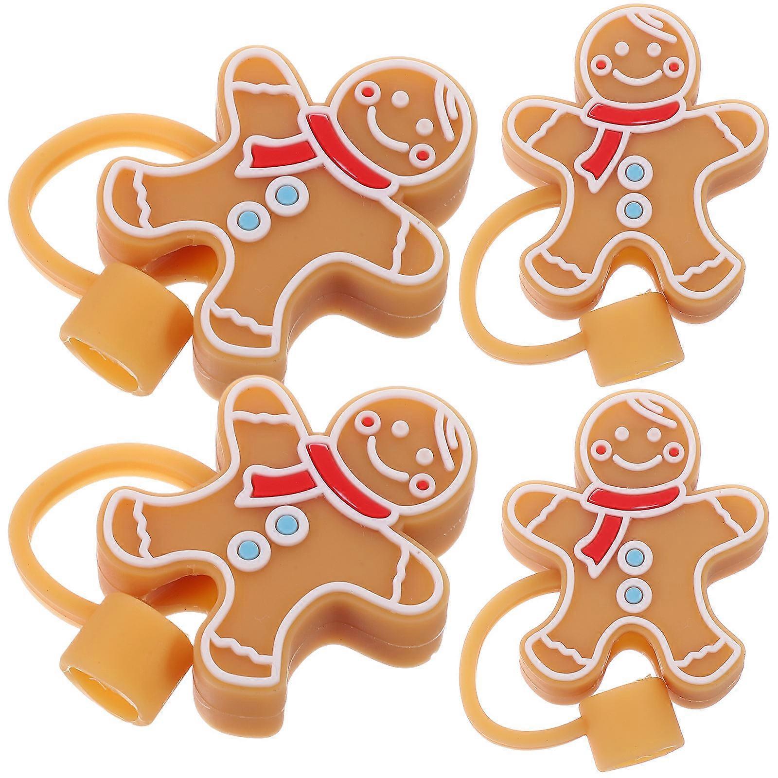 כיסויי קשי סיליקון לשימוש הגנה, 4 יחידות, מכסים רב פעמיים חומים