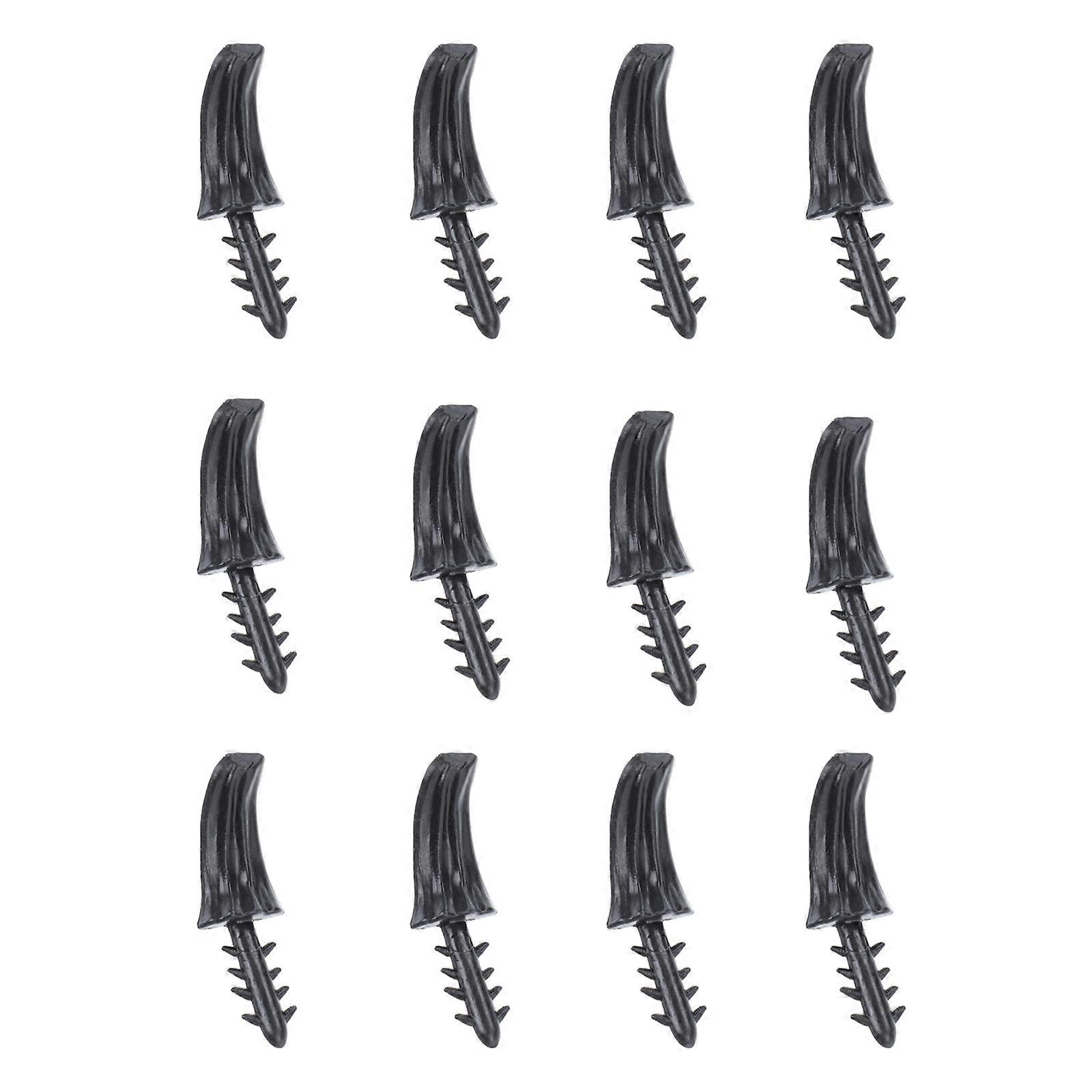 Black Pumpkin DIY Accessory Plastic Handle for Decor 60Pcs Pumpkin Stem Decors