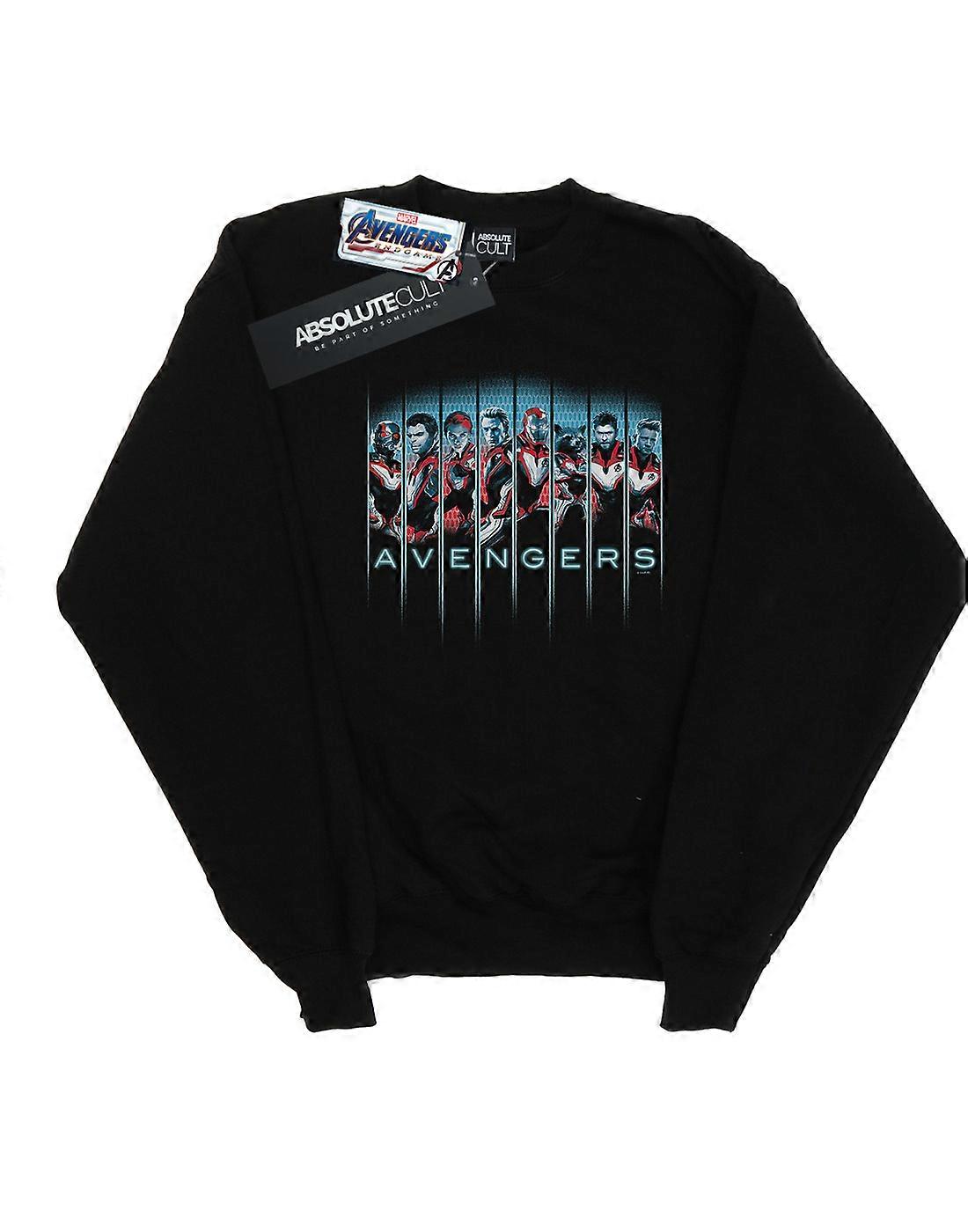 Avengers Endgame Team Tech maschile Marvel assemblare Sweatshirt