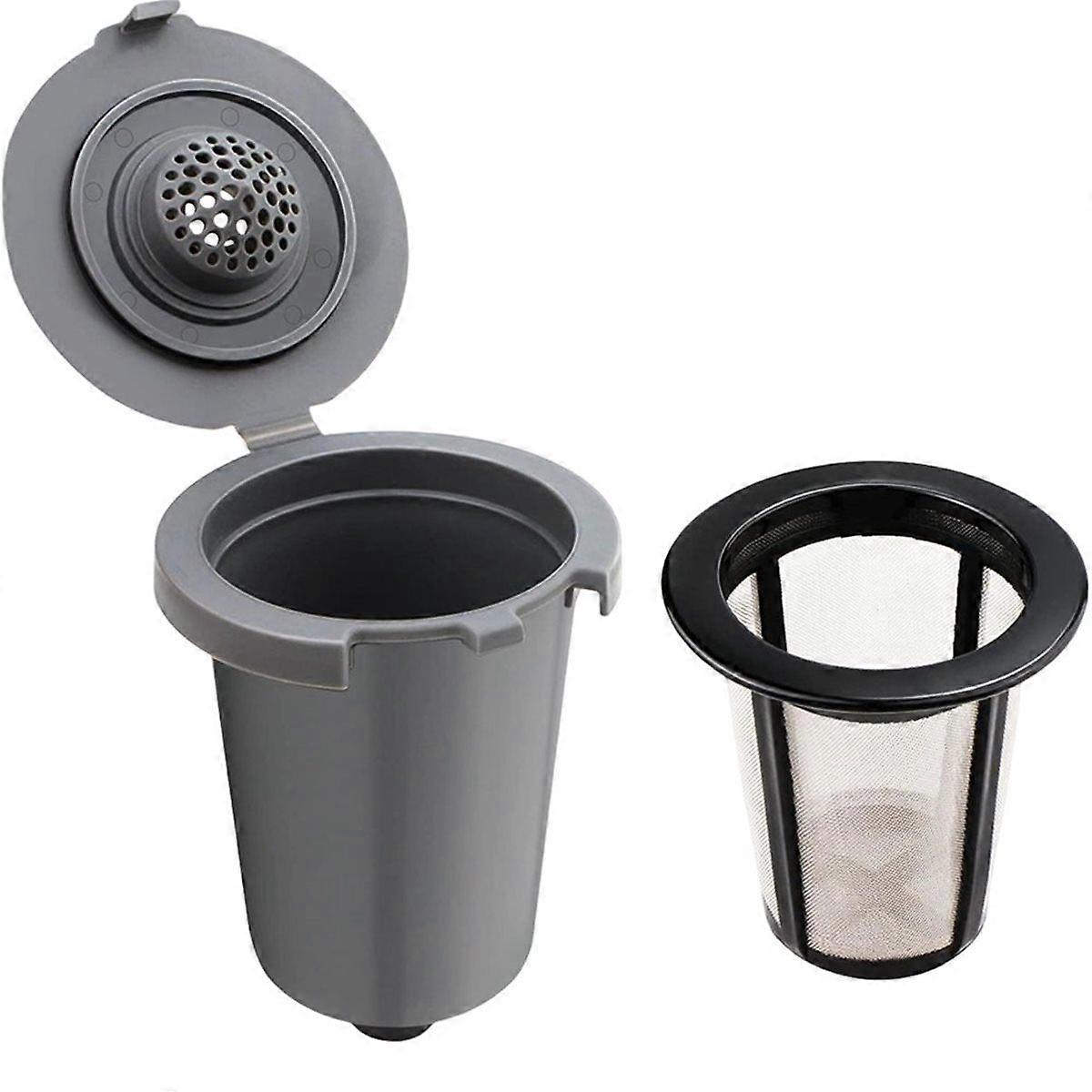 Reusable Filter Cups Replacement for Coffee Makers Coffee Cups for Single Coffee Machines