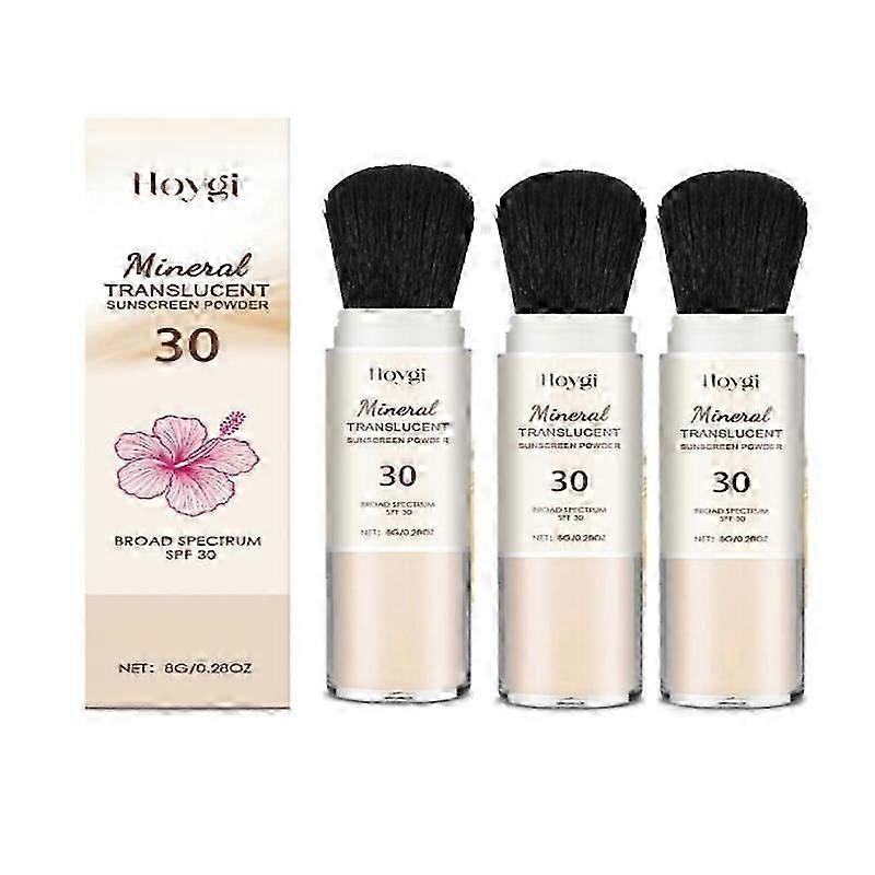 Tropic Mineral Translucent Sunscreen Powder with Brush SPF 30