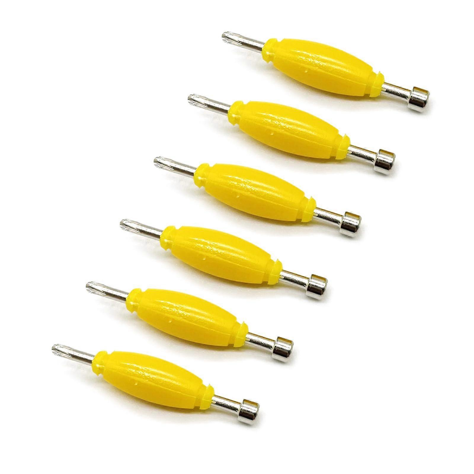 Professional Double Ended Fingerboard Screwdriver Tool Set with Dual Head Design, 6 Packs