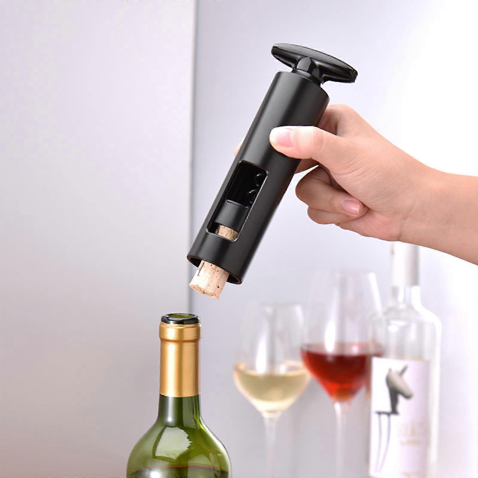 Professional Waiters Corkscrew Wine Opener with Ergonomic Grip and Multifunction Design