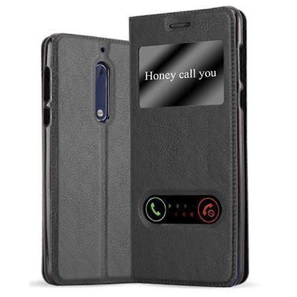 Protective case Nokia 5 2017 case - with 2 viewing windows