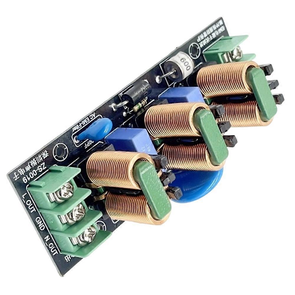 8A 10A 15A 18A EMI Electromagnetic Interference Power Filter Filtering Pulse Surge Lightning Protection Common Mode 15A