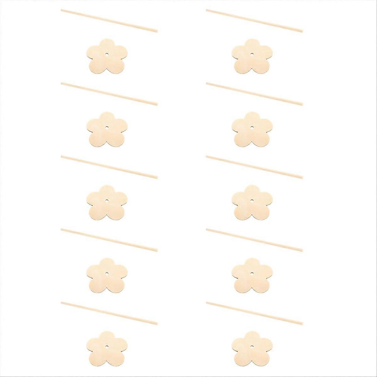 Présentoir mural, décoration de table, fleur + bâtonnet d'insertion