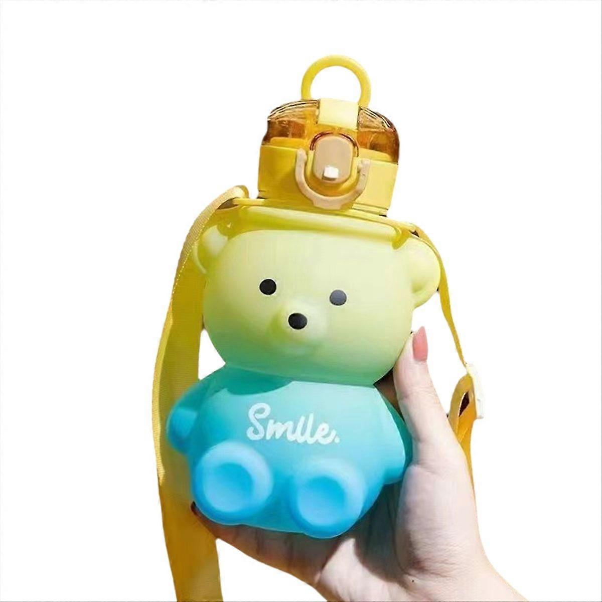 1pc Gradient Cute Water Cup Summer High-value Girls Plastic Cup C