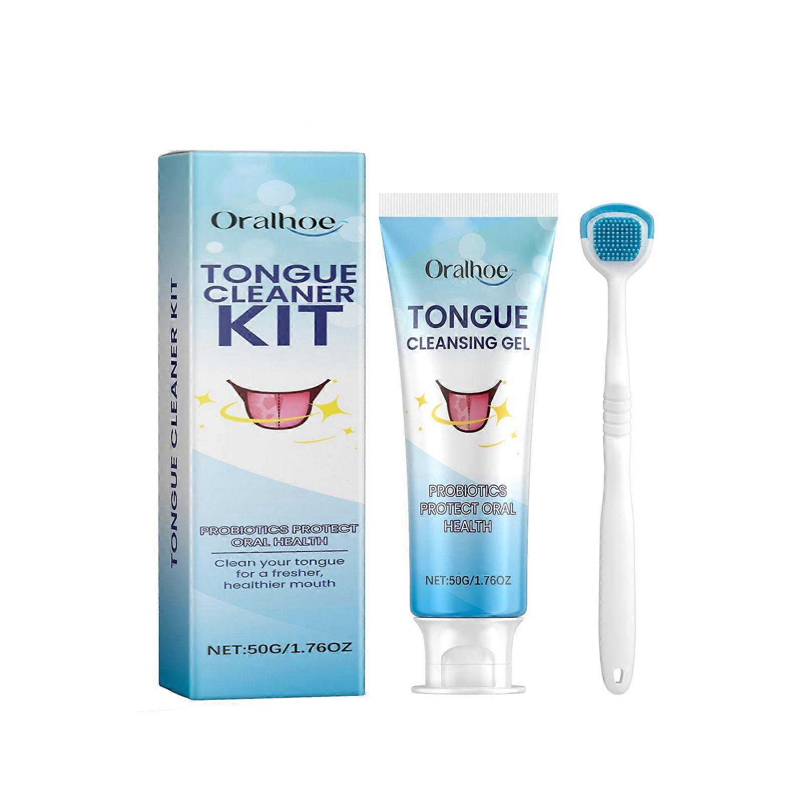 Tongue Cleaning Kit Contains Honey And Sorbitol