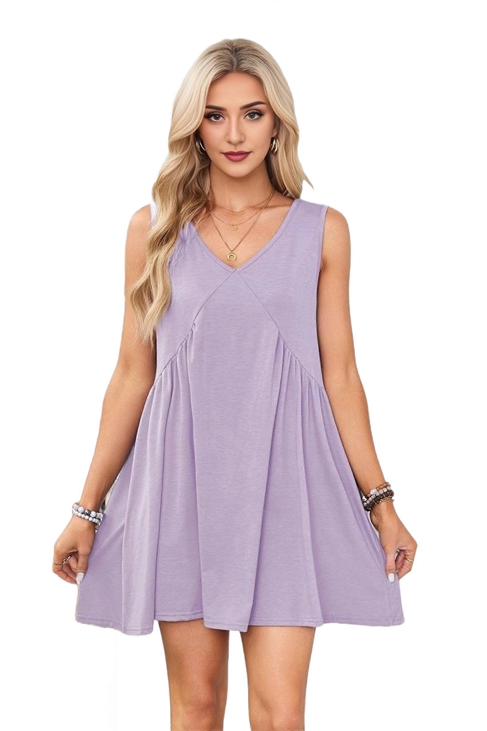 Mini robe sans manches M