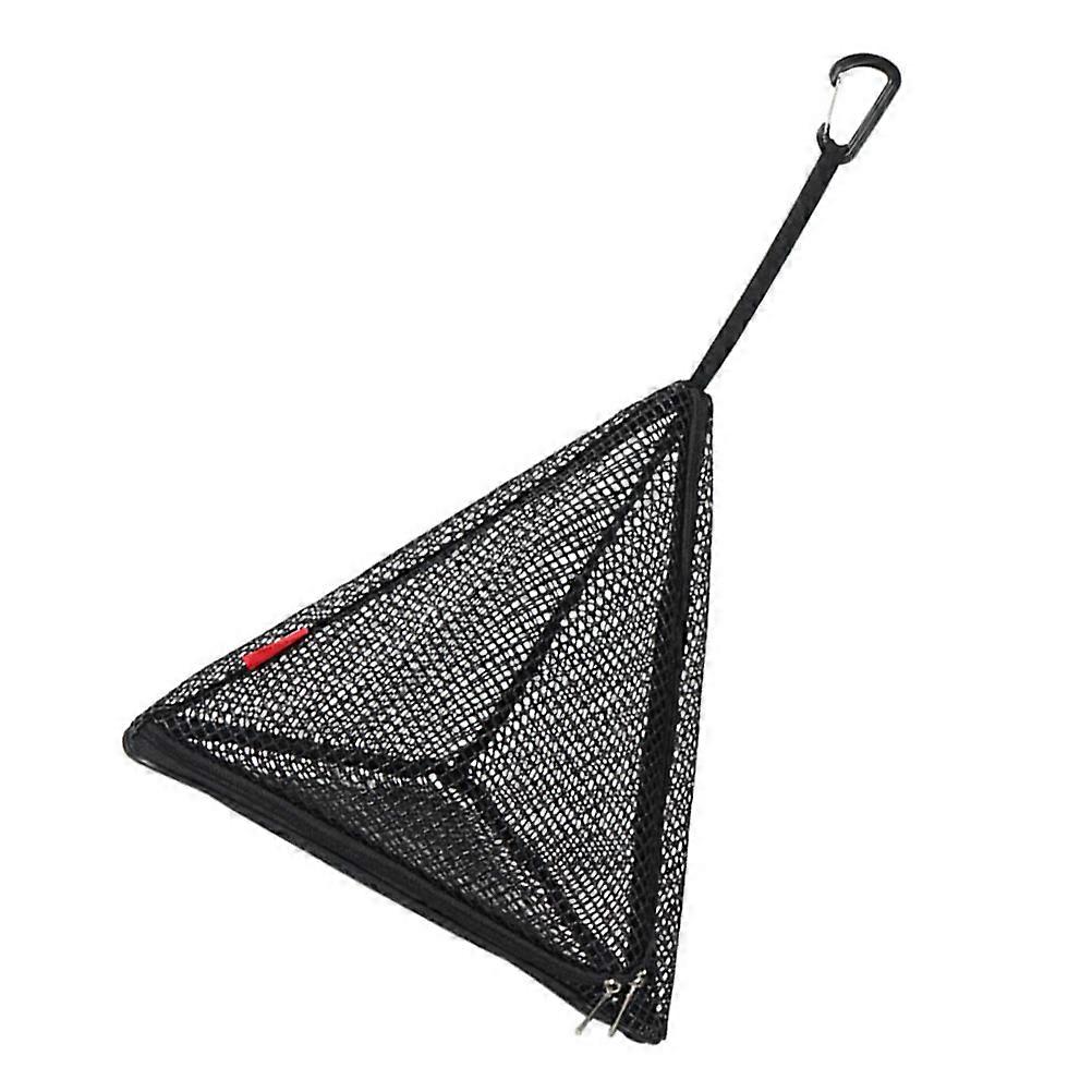 Outdoor Folding Drying Net Triangle Shape Storage Net for Camping Use