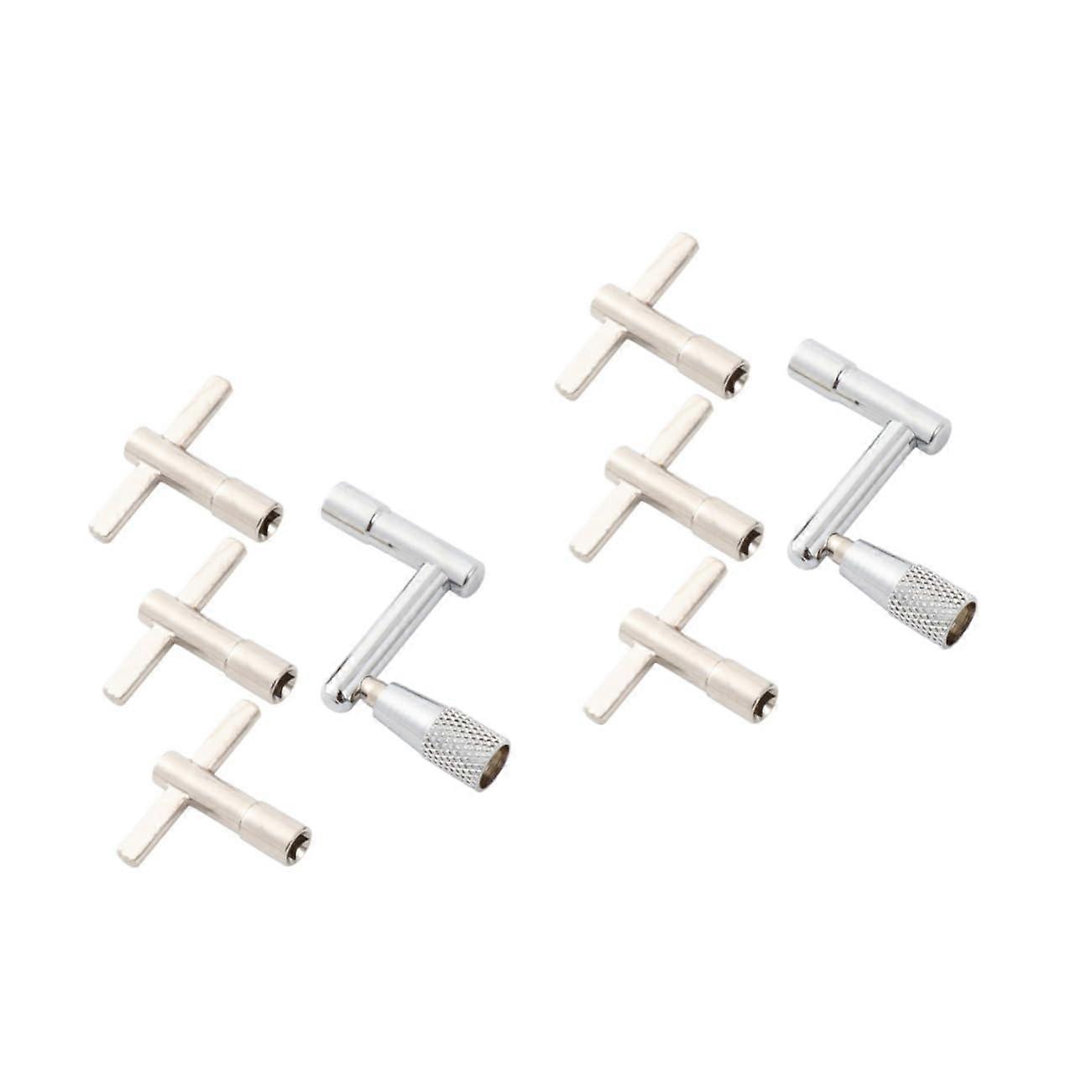8 Piece Drum Key Set for Quick Tuning and Fast Drumhead Replacement Durable Tools for Drummers