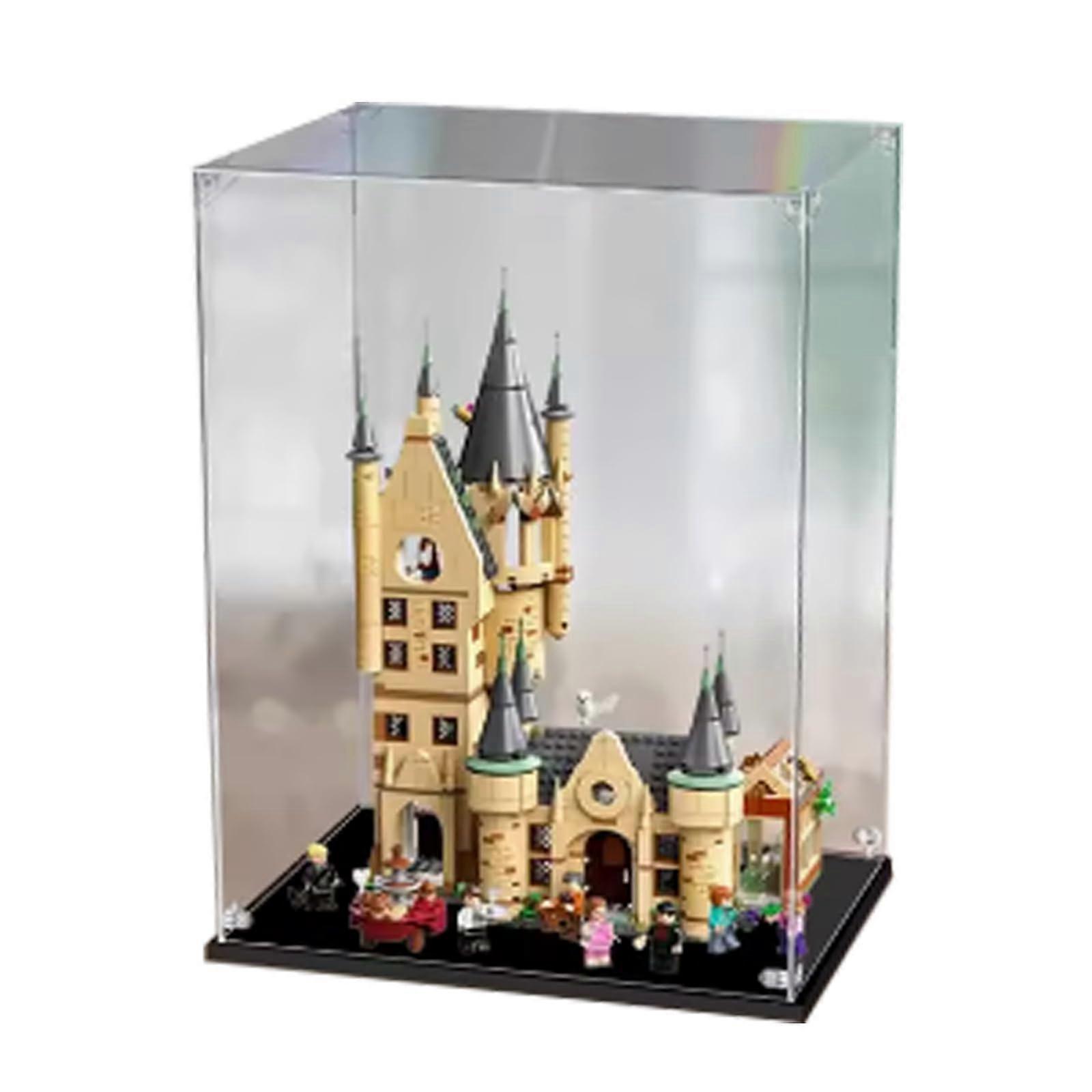 Display Case for  75969 Astronomy Tower, Clear Acrylic Dustproof Box, Quick Snap Assembly