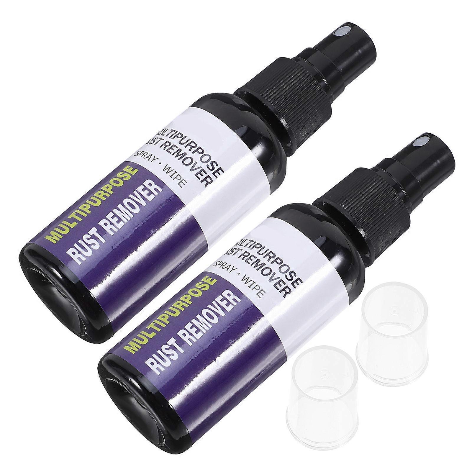Rust Remover Home Rust Remover Spray for Surface Cleaning 2Pcs Bottle