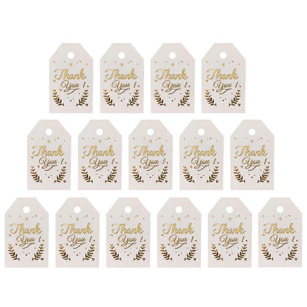 Present Box Tags Paper Thank You Tags for Decoration 100Pcs Pack