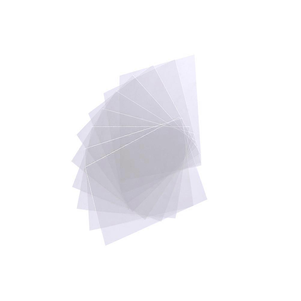 Heat Shrink Wrap Translucent Plastic Sheet Easy to Clean Homeowners 10Set