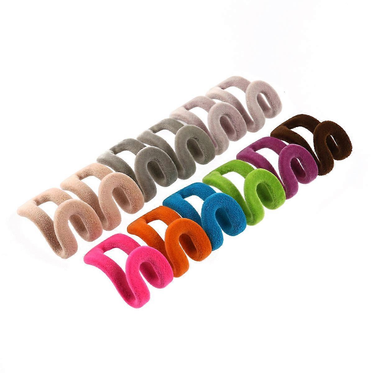 Clothes Hanger Holders Anti-Slip Hooks for Wardrobe Use 12Pcs