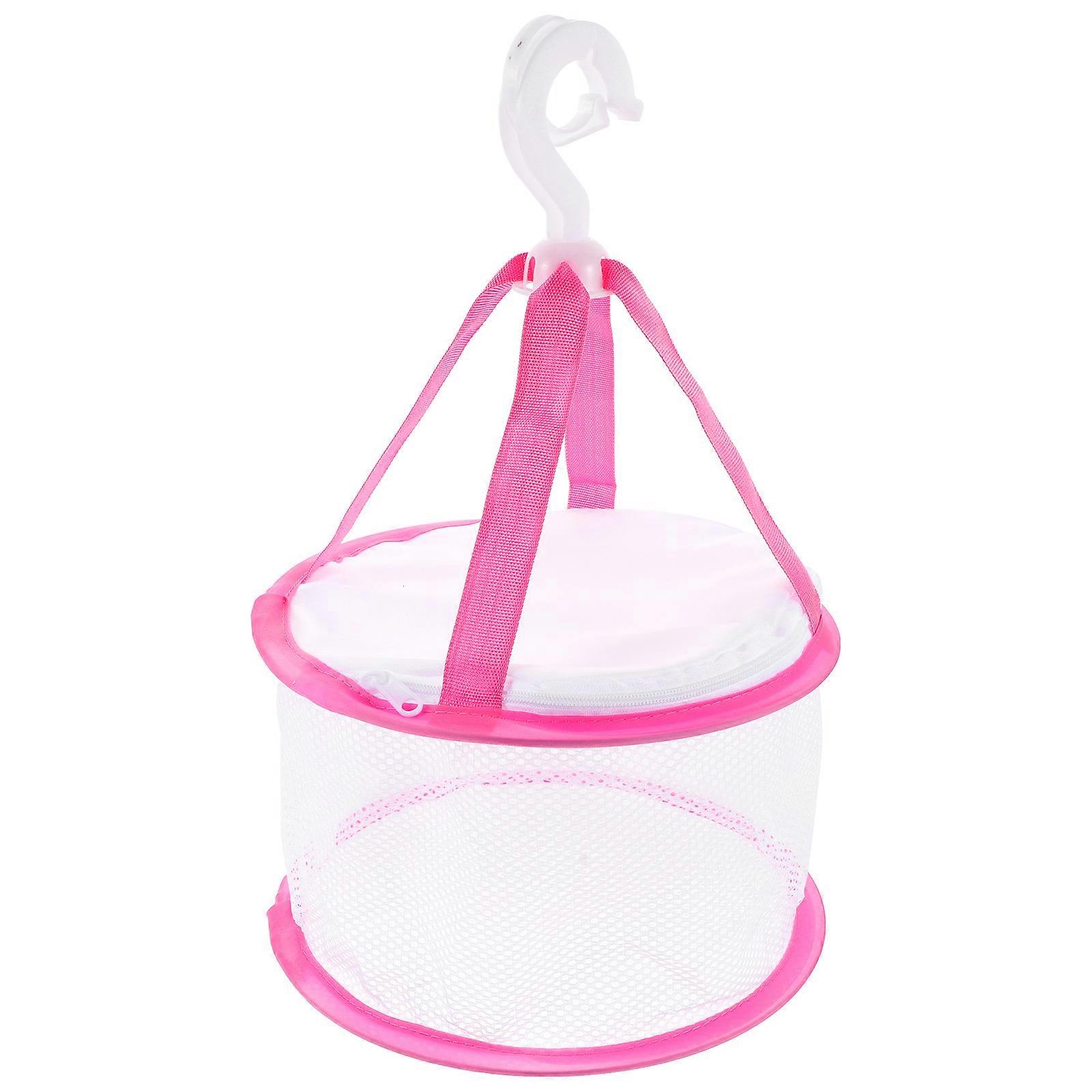 Clothes-Drying Net Rectangular Makeup Puff Sponge Drying Net Home Use 21.5x21.5x13.5cm Hanging Dryer 1Pcs