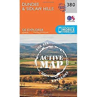 OS Explorer mappa attivo (380) Dundee e Sidlaw Hills (OS Explorer mappa attiva)