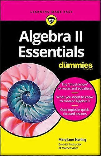 Algebra II Essentials For Dummies