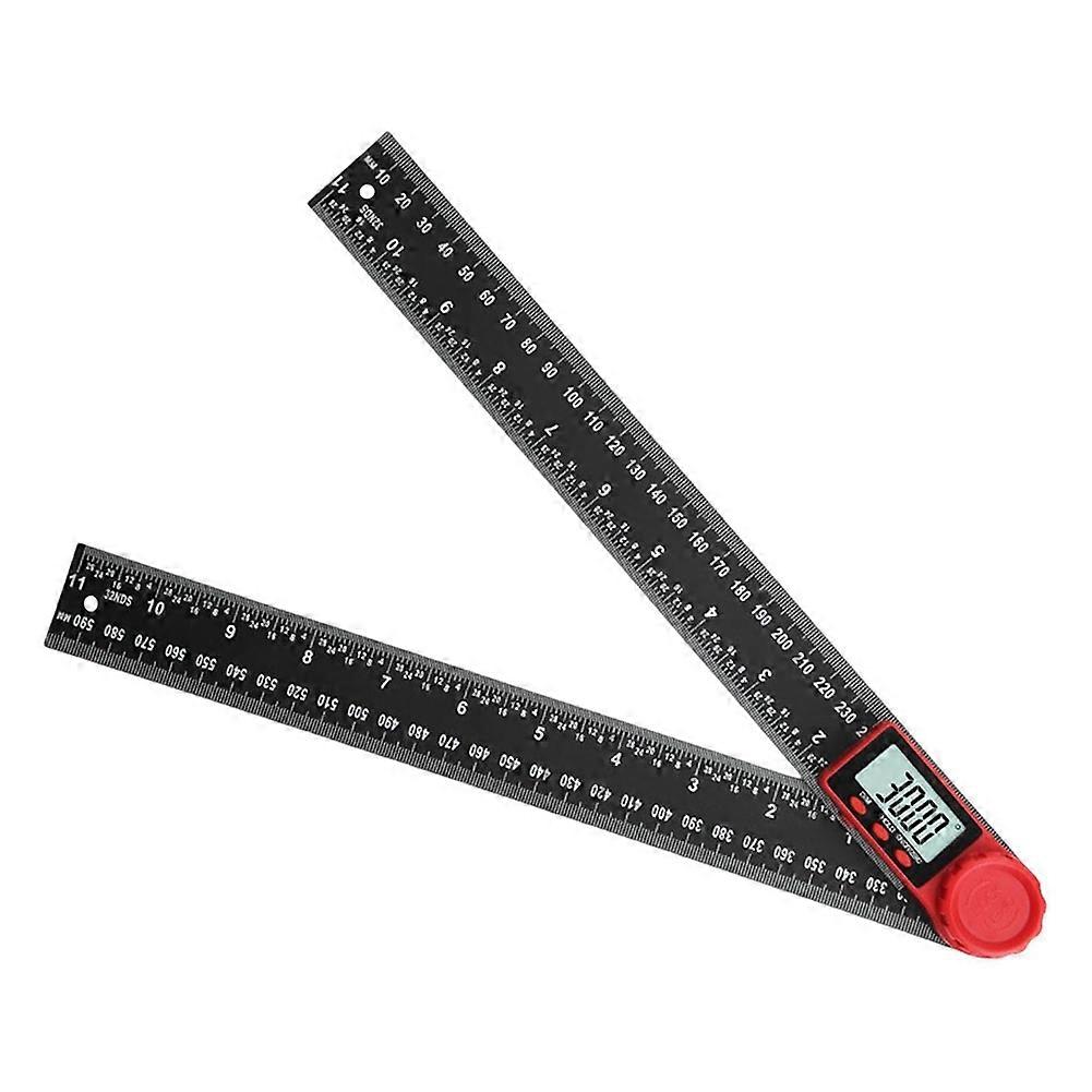 Digital Angle Finder Angle Measuring Tool with Zeroing and Locking Function for Woodworkers Carpenters 300mm