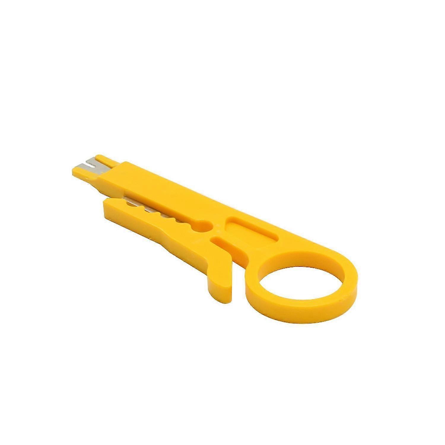 Laying Tool For Network Sockets, Laying Cable, Patch Panel, - Cable Punch Down Tool, 10 Pcs