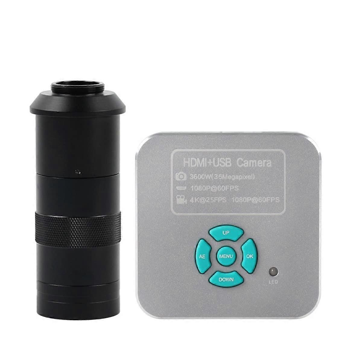 Microscope 100x Lens for Digital Microscope, Optical Magnification Objective for Precision Inspection
