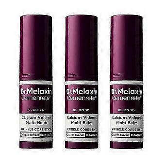 Dr.Melaxin Calcium Multi Balm  All In One Wrinkles Calcium Volume Multi Balm Stick Collagen Wrinkles Face Eye treatment Balm calcium stick