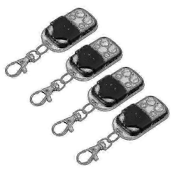 4 Pcs Universal Button Gate Garage Door Opener Télécommande