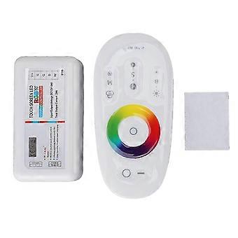 Controlador remoto LED RF de 2,4 GHz, inalámbrico, táctil, RF, controlador de atenuación LED RGB para tira de luz LED RGB, CC 1224 V, calidad superperfecta