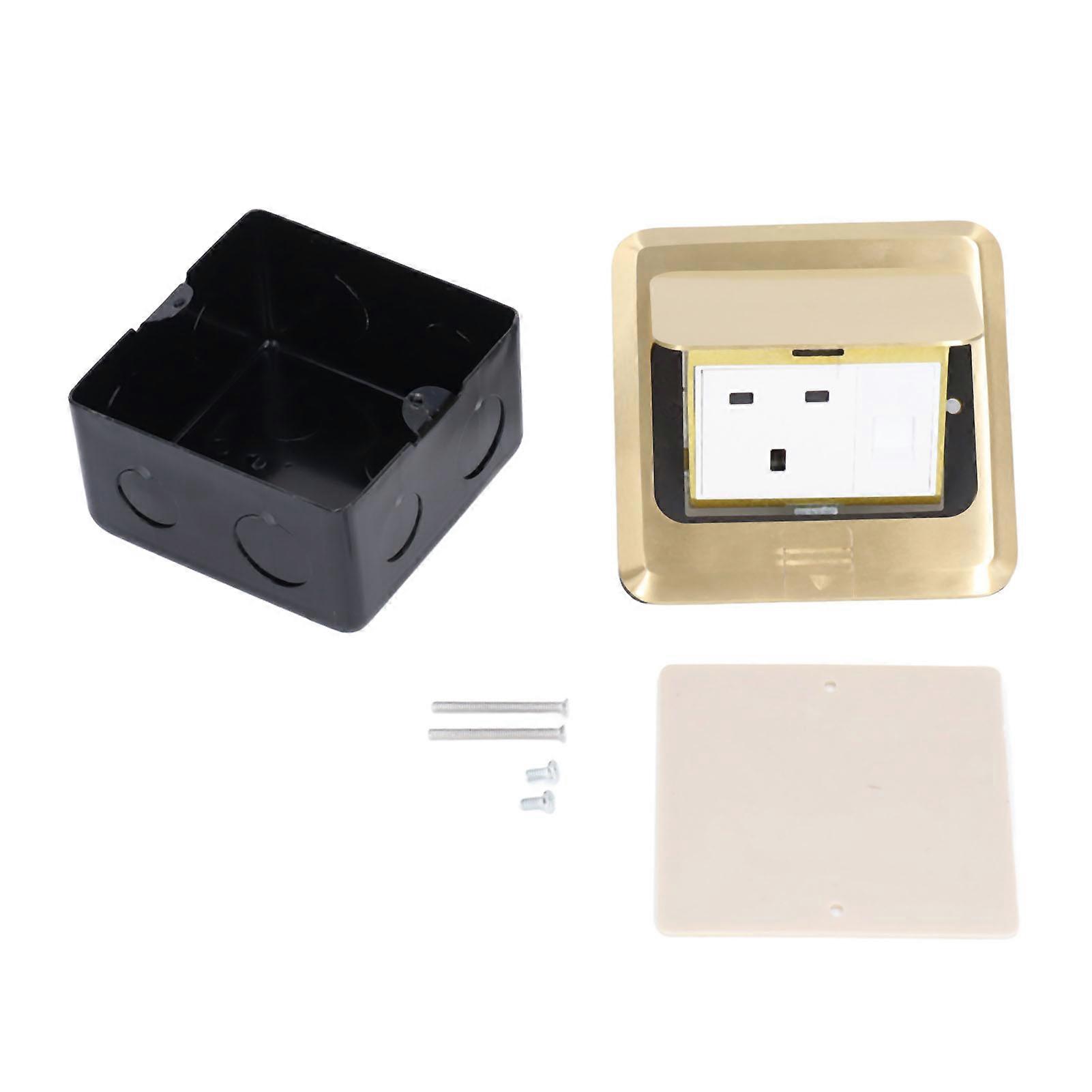 Pop Up Socket Table Power Outlet Receptacle  Standard with Network Interface