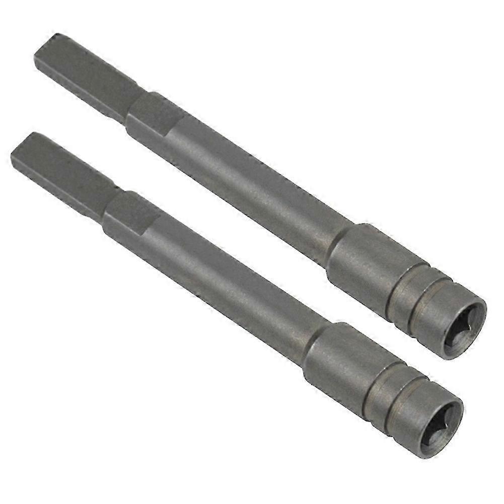 2pack Multitool Bit Driver Extender,1/4 Inch Drill Bit Extension Rod with Flat Handle compatible with Enhanced Accessory Use