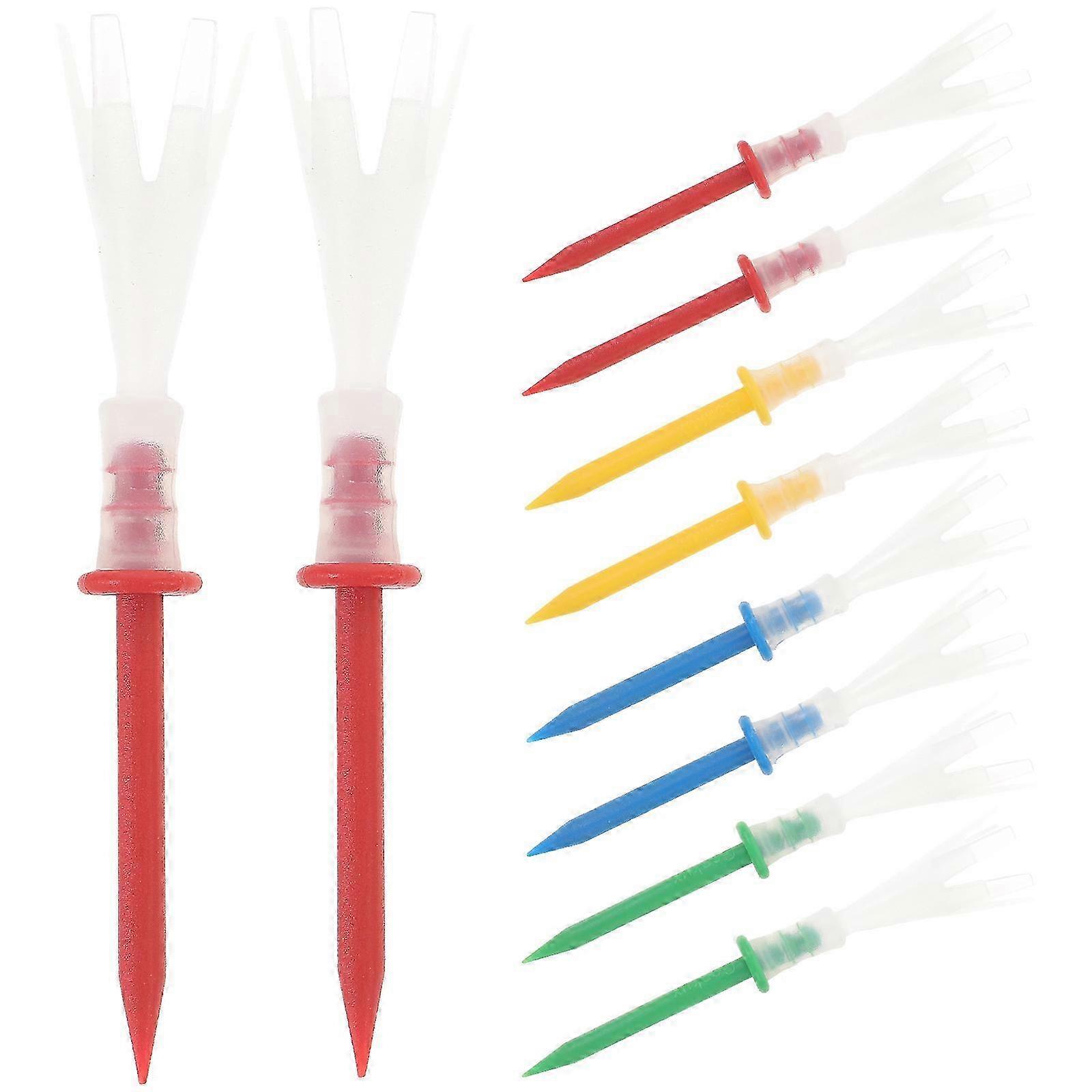 Golf Tees  Plastic Tees for 16Pcs Assorted Colors