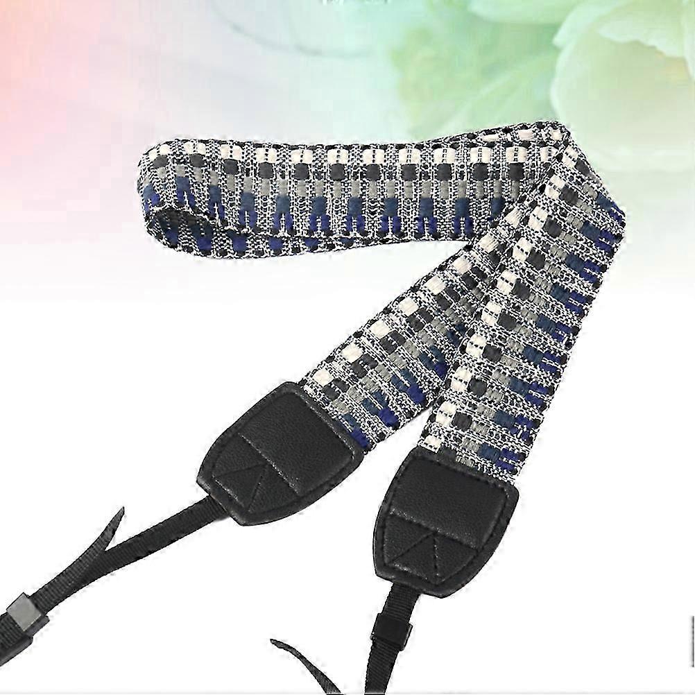 Camera Strap Vintage Dslr Camera Strap with Adjustable Length Grey
