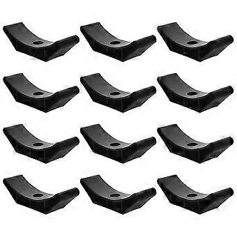 12PCS Dumbbell Holder Stand Gym Storage Rack for Weights Small Weight Racks for Dumbbells Dumbbell Weight Rack Fitness Equipment Bracket