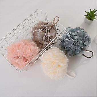 (Set di 4) Alghe infuse Bagno Doccia Luffa Spugna Pouf Corpo Scrubber Esfoliante Colori Misti