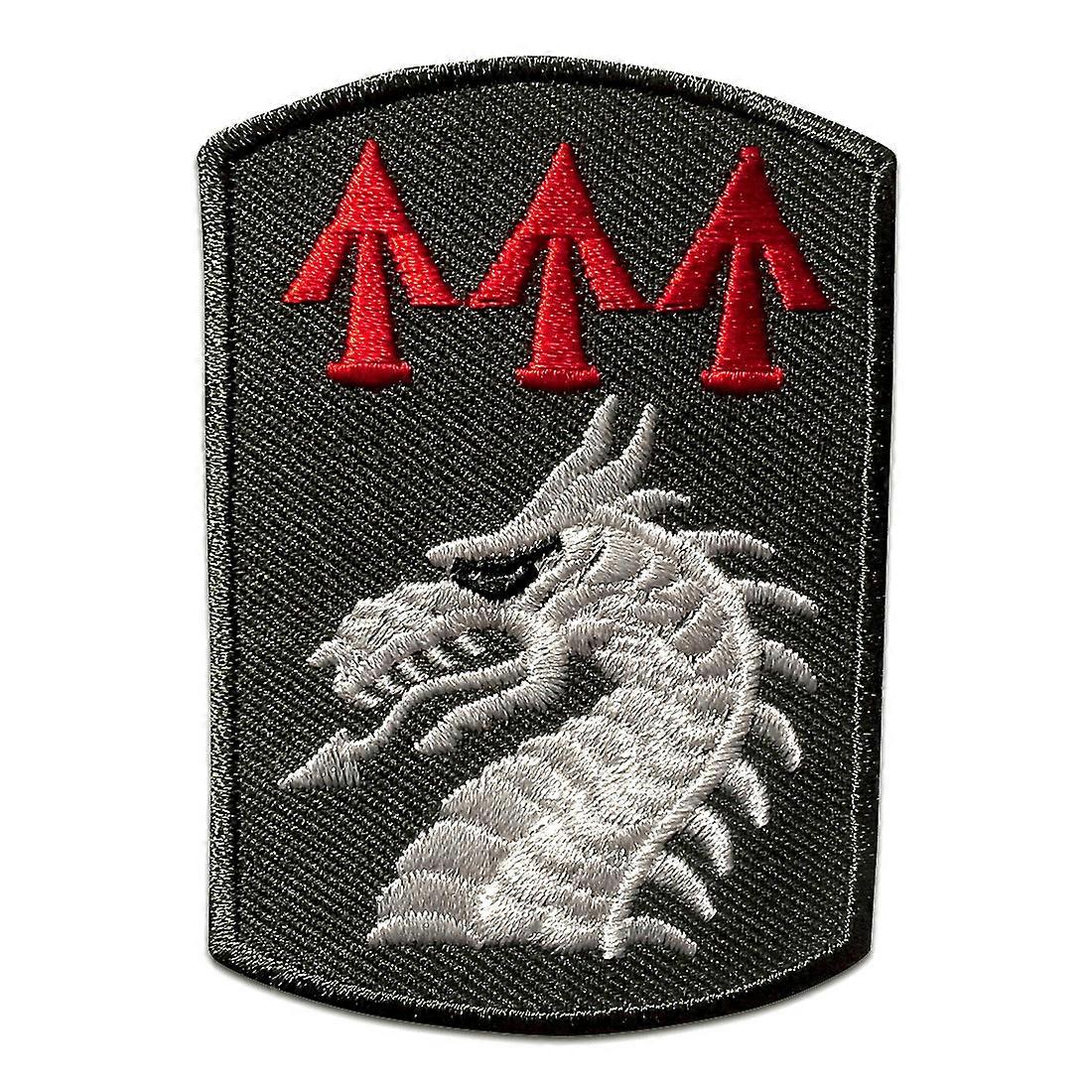 Patch Dragon Army green 7,5x5,2cm Patch Iron on patch