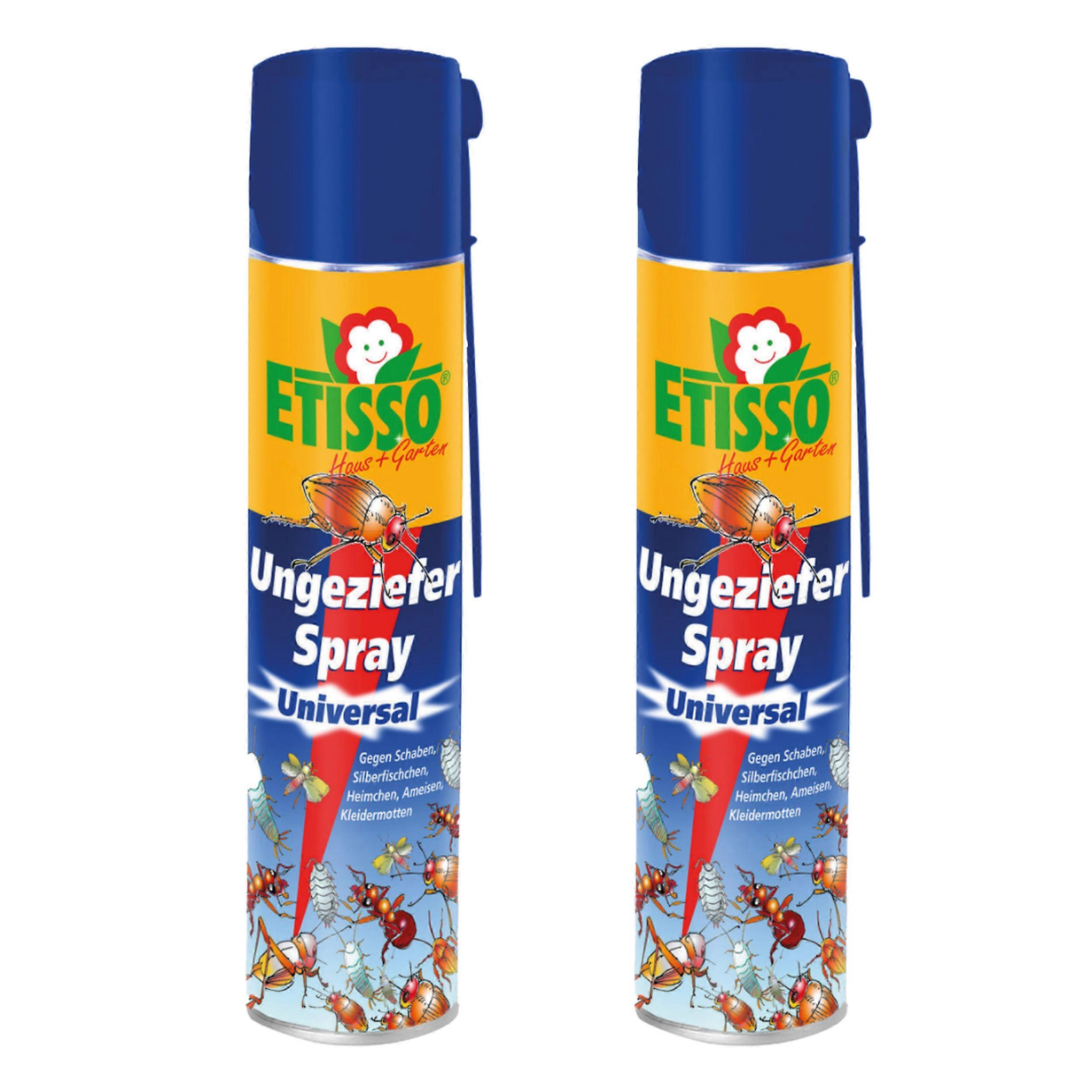 2 x ETISSO® Haşere Spreyi Üniversal, 400 ml