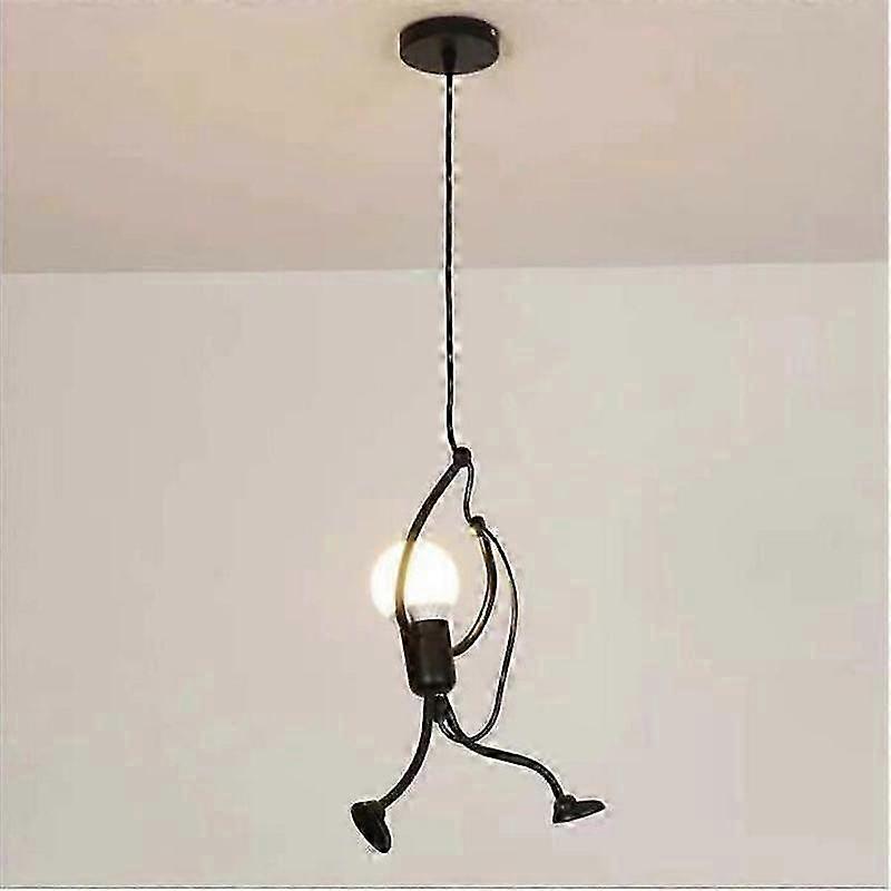 Chandelier - E27 Pendant Lamp - Humanoid Without Bulb