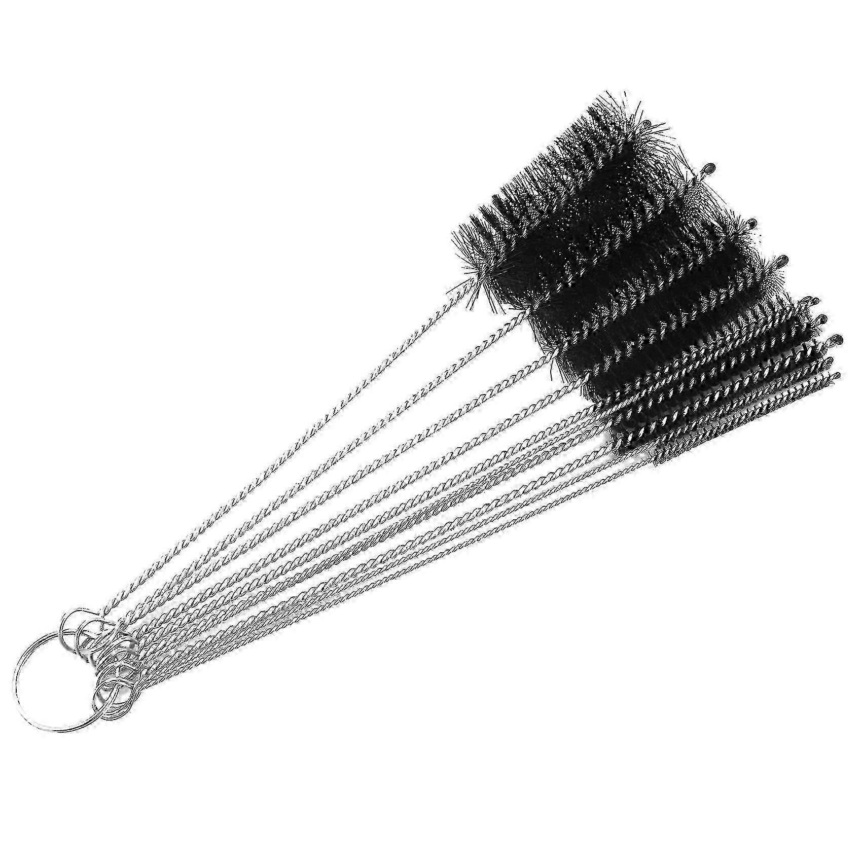 Narrow-Neck Bottle Cleaning Brushes with Hooks (10-Pack)