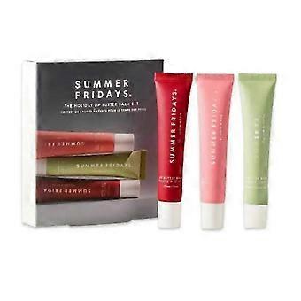 Tinted Lip Butter Balm, Moisturizing Sugar Flavor, Natural Color for Dry Lips, 1-3set