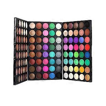 120 Färger Glitter Ögonskugga Ögonskugga Matt Ögonskuggspall Ögonskugga Puder Makeup Palett Ögonskugga Palletter