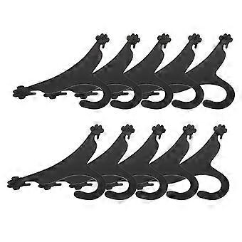 10pcs Pet Clothes Hanger Dog Claw Shape Hanger Dog Clothes Hanger for Home