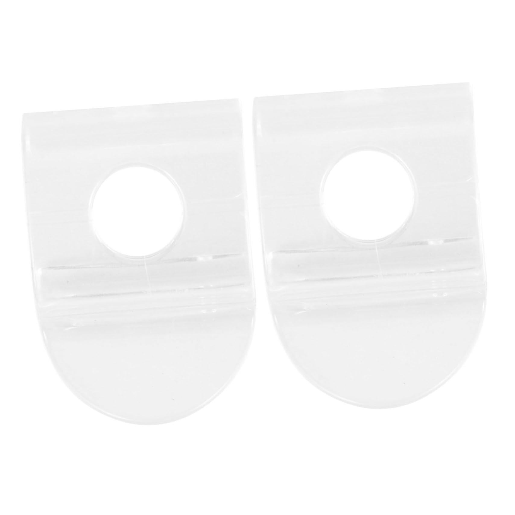 Transparent Roller Blind Handle Replacement No Drill Blind Pull Handle for Shades Easy Installation