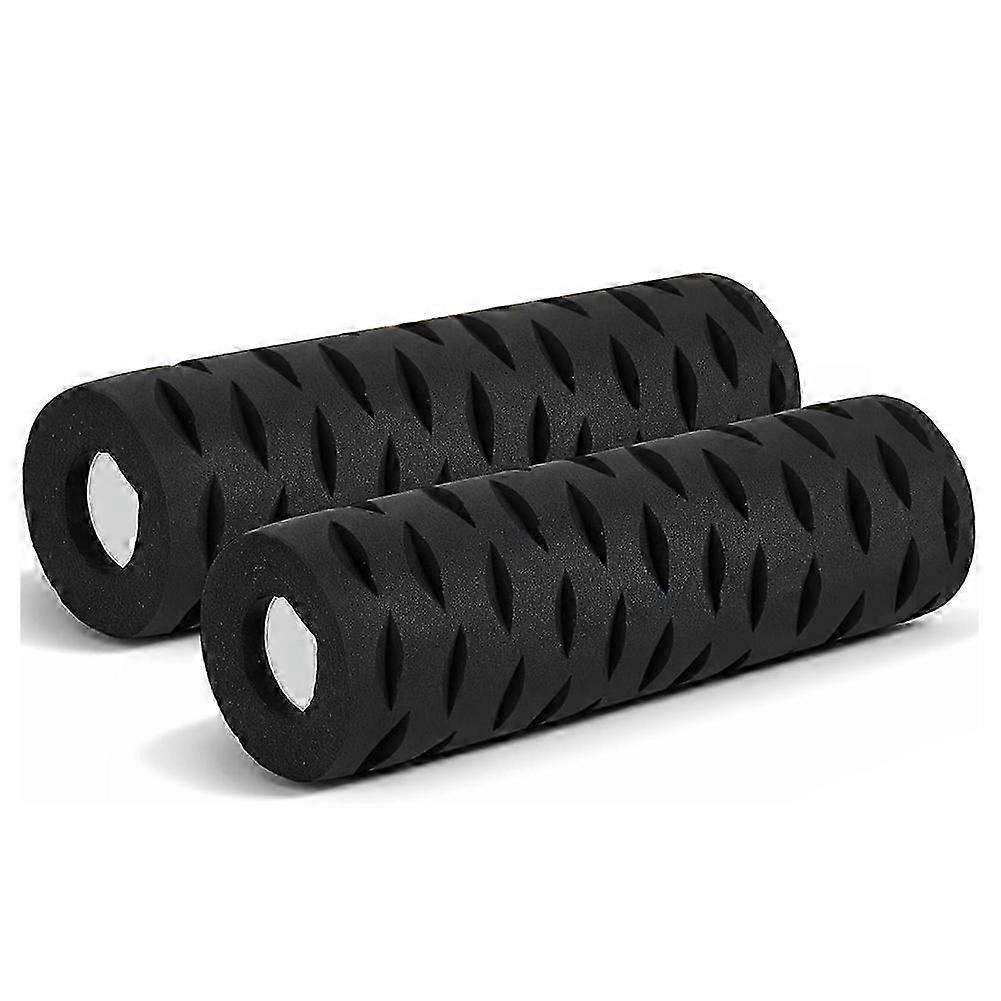 2Pcs 9" Drywall Texture Roller,Tree Bark Pattern Wall Ceiling Textured Roller Drywall Texturing Tool Paint Applicator
