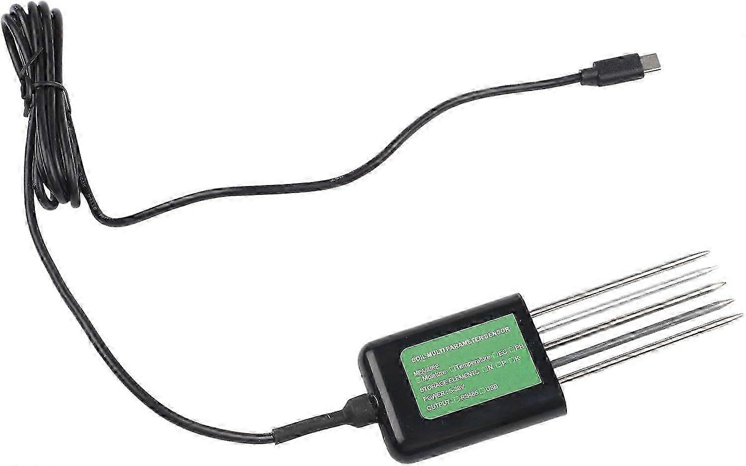 USB Soil Sensor 7-in-1 for Android, PH/For EC/NPK Moisture Temperature,New 2026
