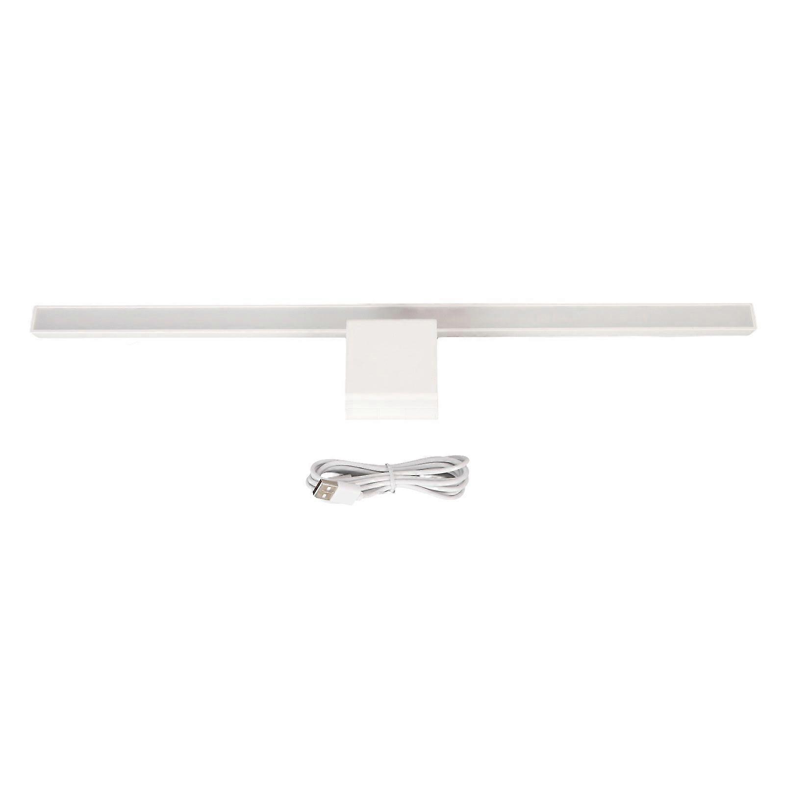 Monitor Light Bar 3 Switchable Light Modes Stepless Dimmable Touch Control Computer Screen Light Bar for Office Home White