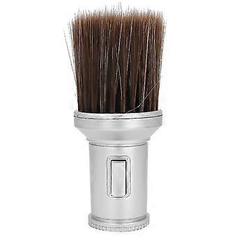 Barber Shop Silver Multifunctional Beard Shaving Brush Neck Duster Brush Broken Hair Sweep Brush