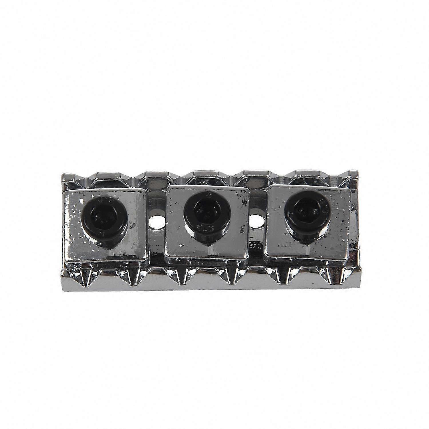 Tremolo Bridge Electric Guitar String Locking Nut, 42.2mm Silver